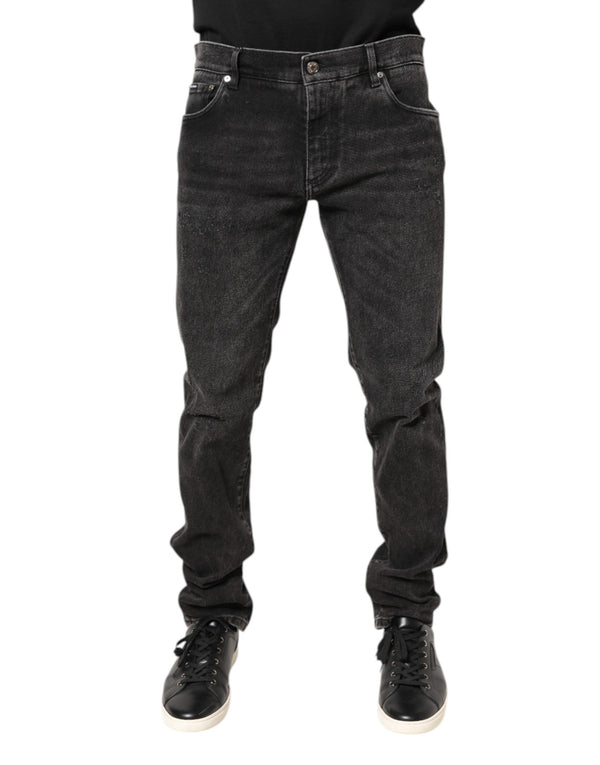Dolce & Gabbana 98% Cotton jeans in gray