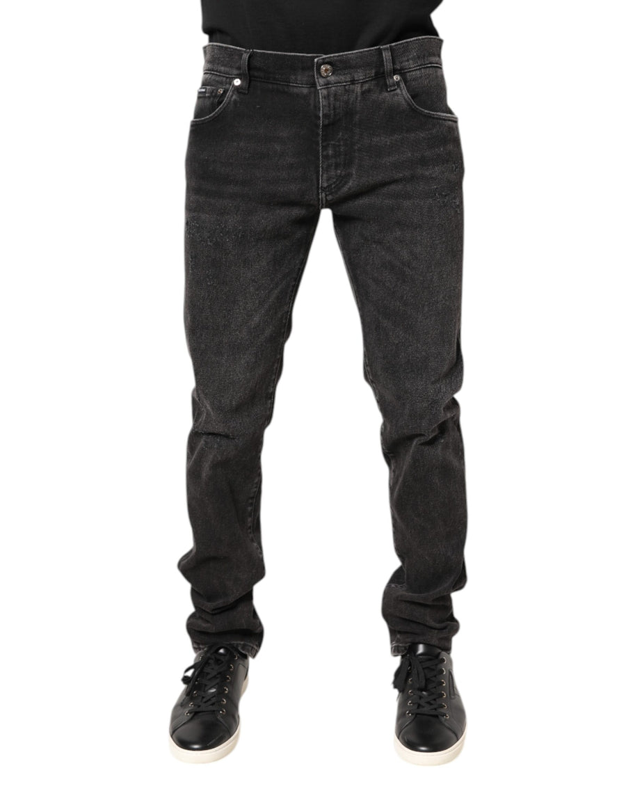 Dolce & Gabbana 98% Cotton jeans in gray
