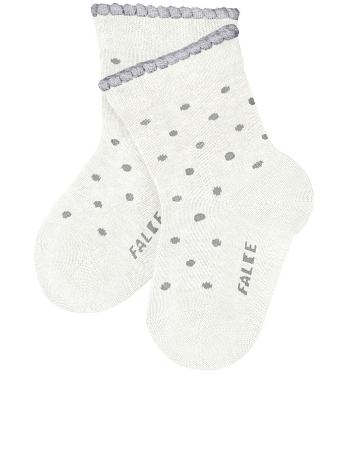 Little Dot Inf Off-white Calze