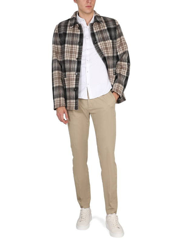 Tadao Winter Jacket Beige Virgin Wool