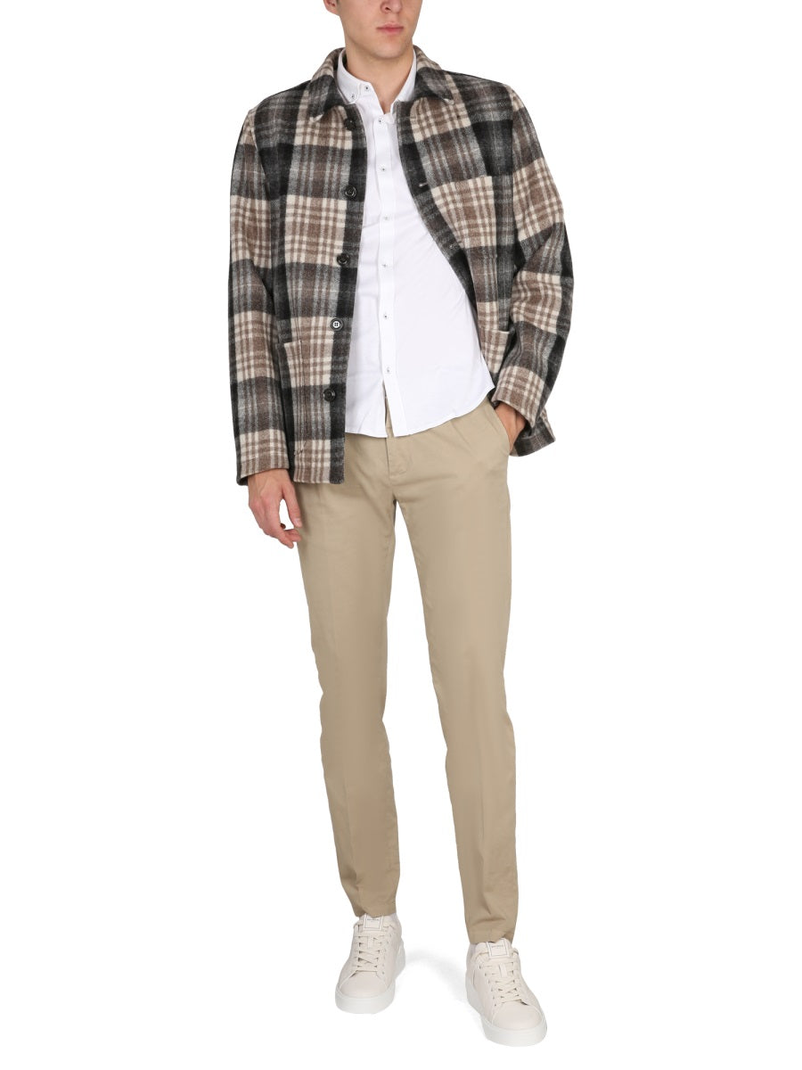 Tadao Winter Jacket Beige Virgin Wool