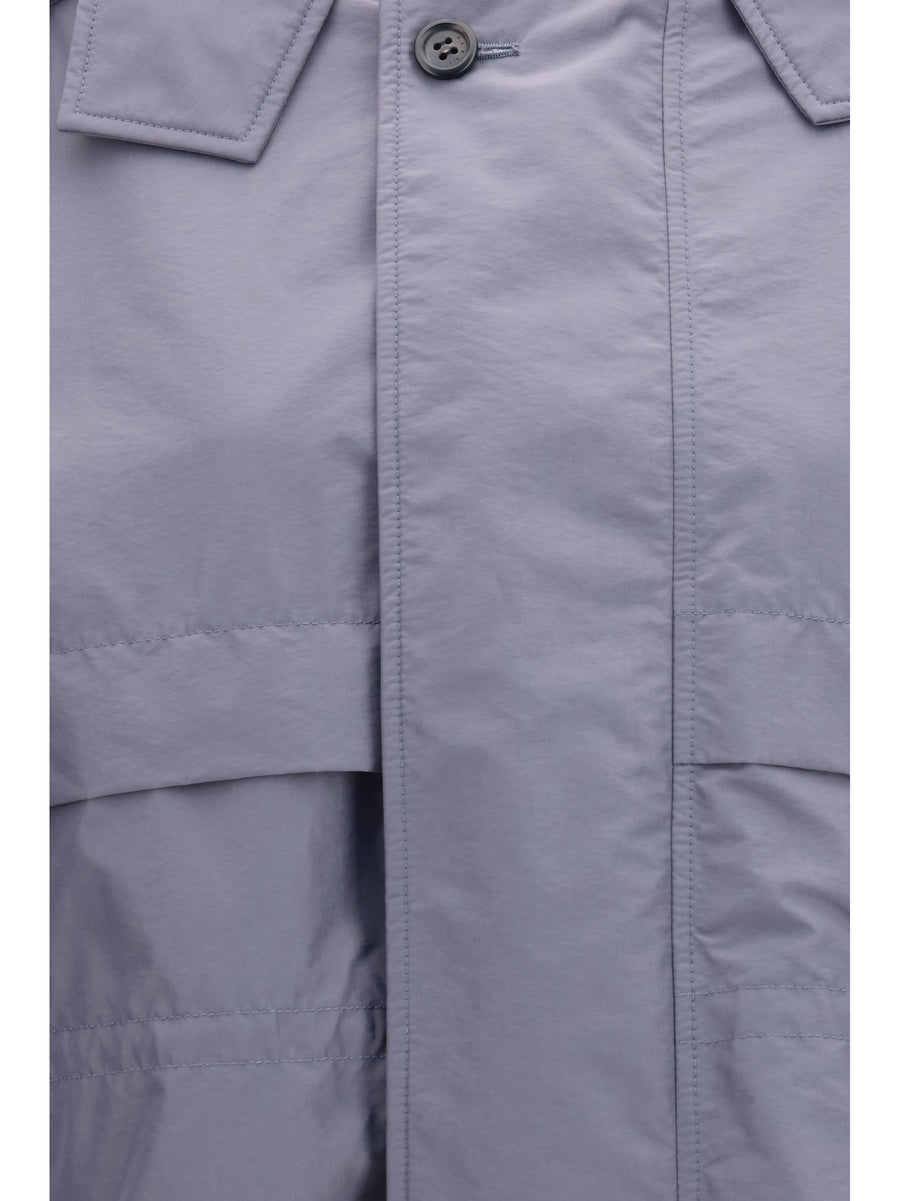 Nylon Jacket Dark Ash Polyamide