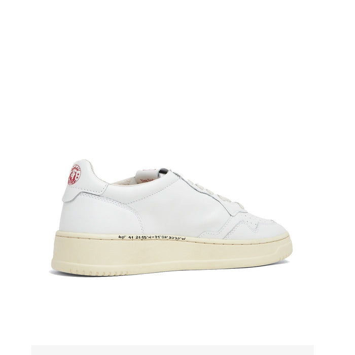 Autry Medalist Low Sneakers White Leather