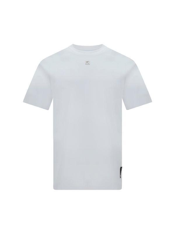 Ff T-Shirt Bianco Cotton T-shirts
