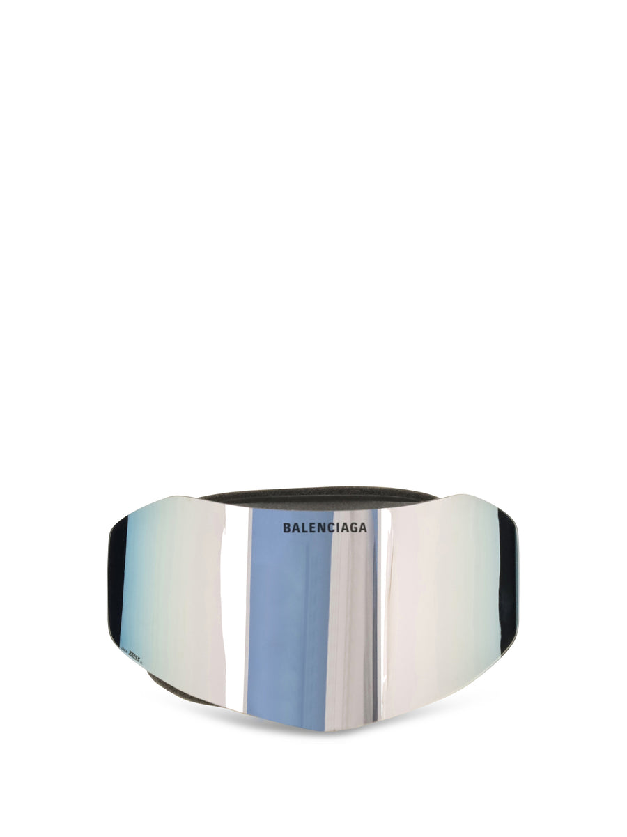 Mirrored Ski Mask Sunglasses Mirror Silver Polyamide