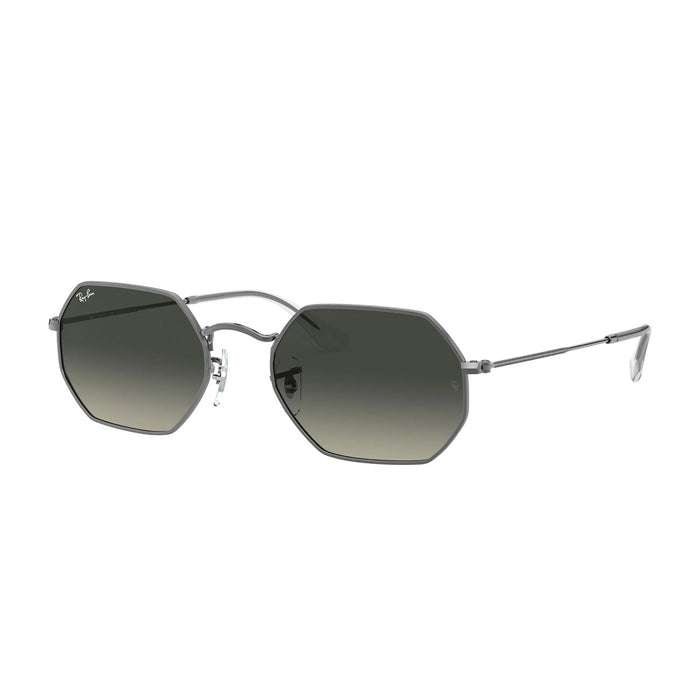 RB3556N Octagonal Nero Metal Occhiali Sole