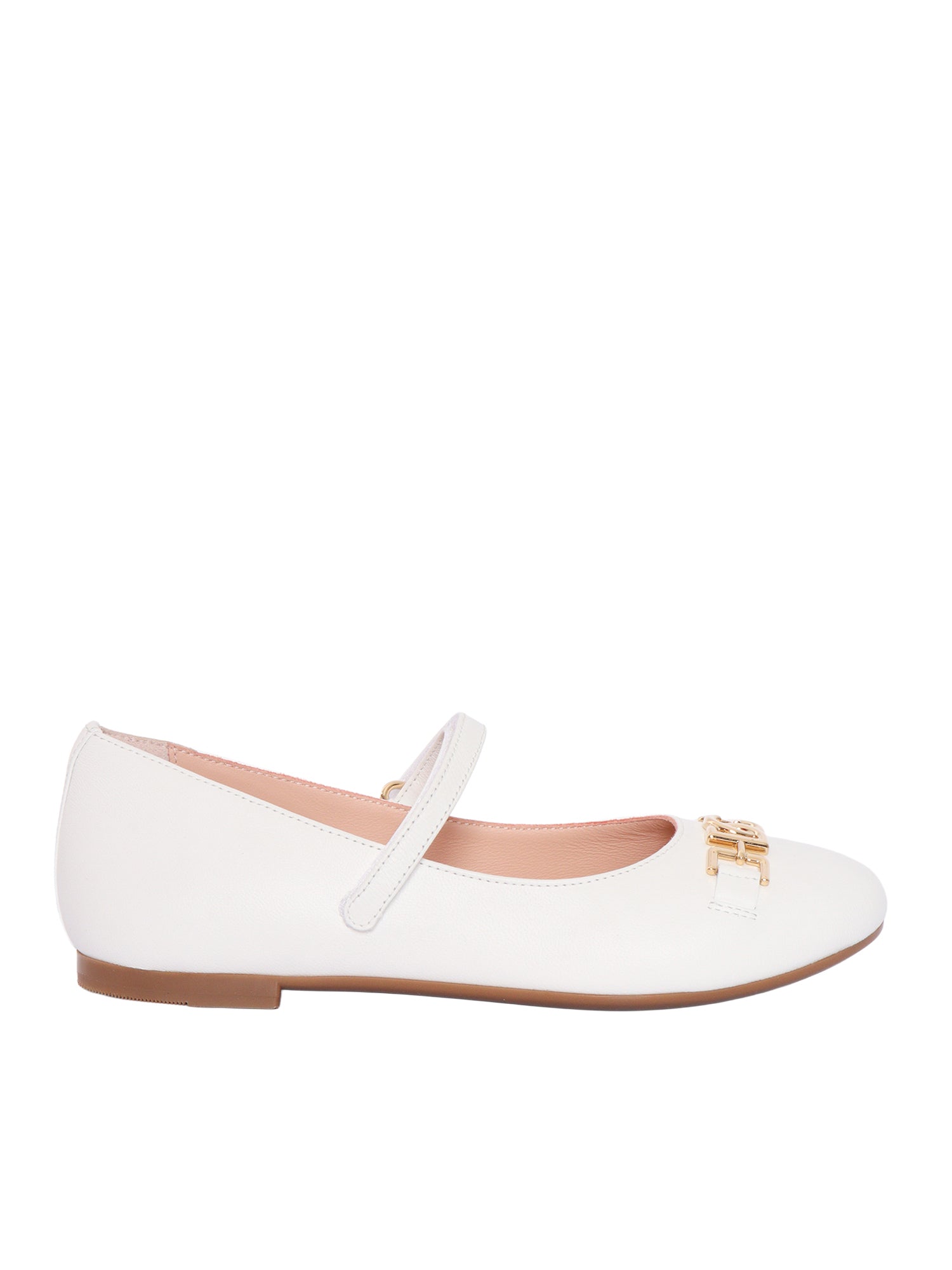 BALLERINAS White Flat Shoes