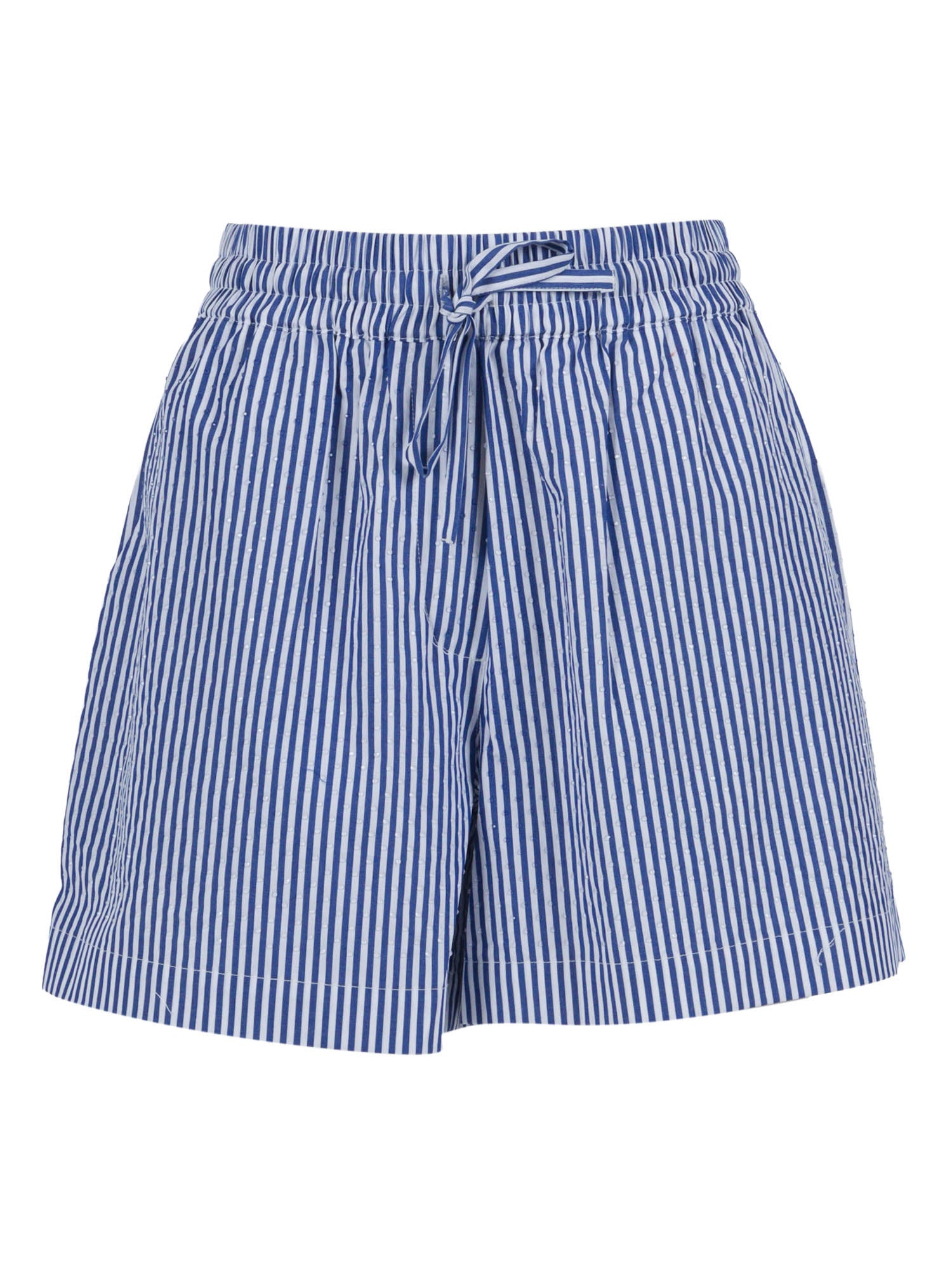 SHORTS Blue Cotton