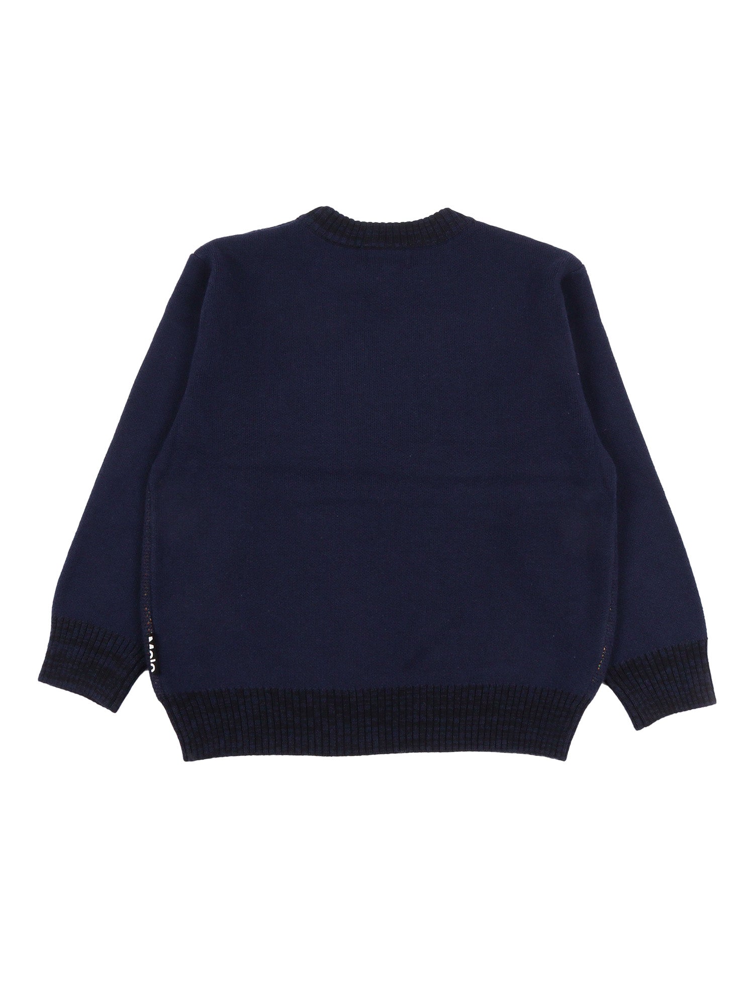 Bello Jumpers Blue Cotton Acrylic Crewneck