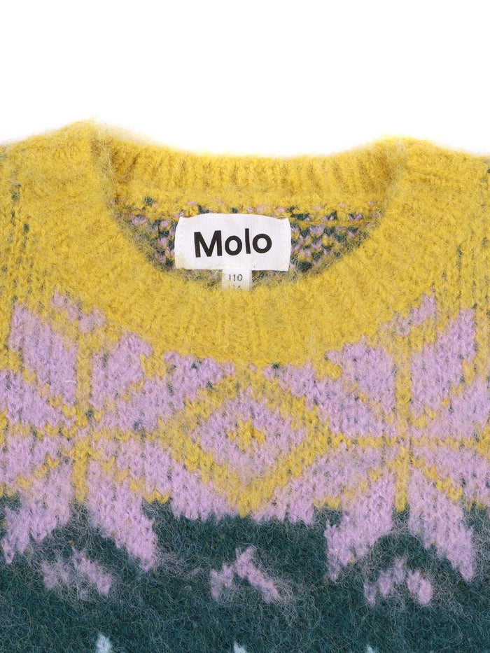 Glenda Jumpers Acrylic Nylon Wool Spandex Crewneck