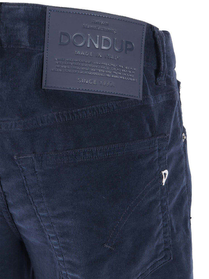 Marlen Pants Blue Cotton Lyocel Elastane Jean