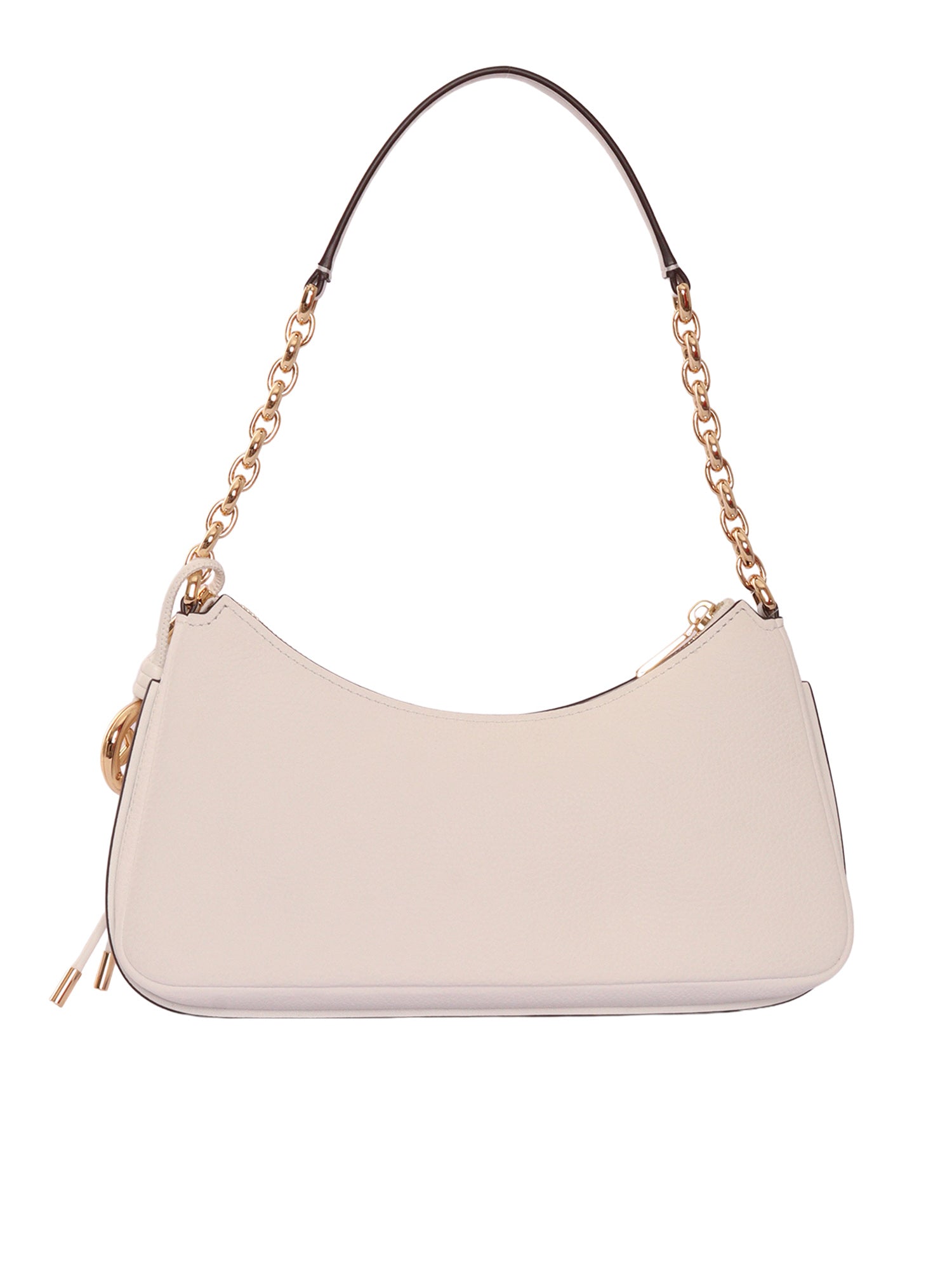 MD CHAIN POUCHETTE White Cow Leather Handbag