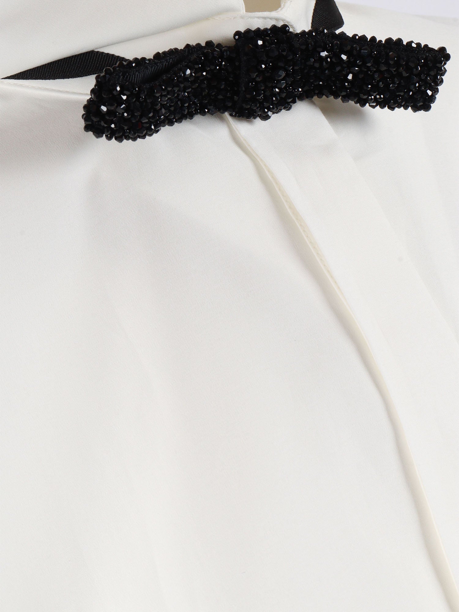 SHIRT White Cotton Silk