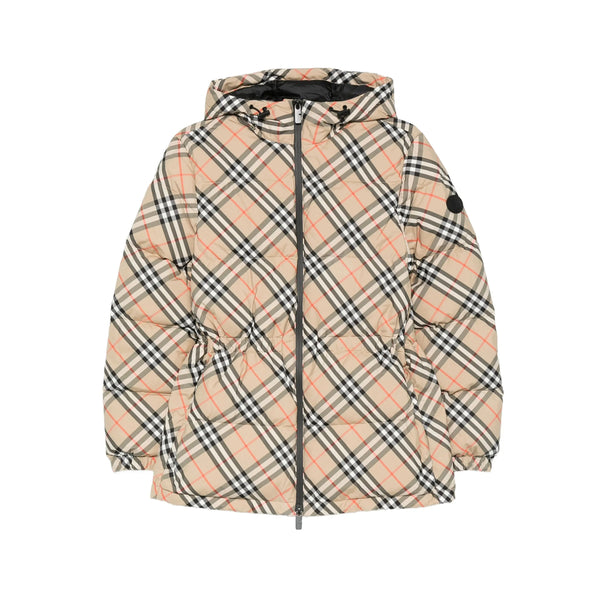 Burberry Quilted Outerwear Sand Beige Puffer Jackets