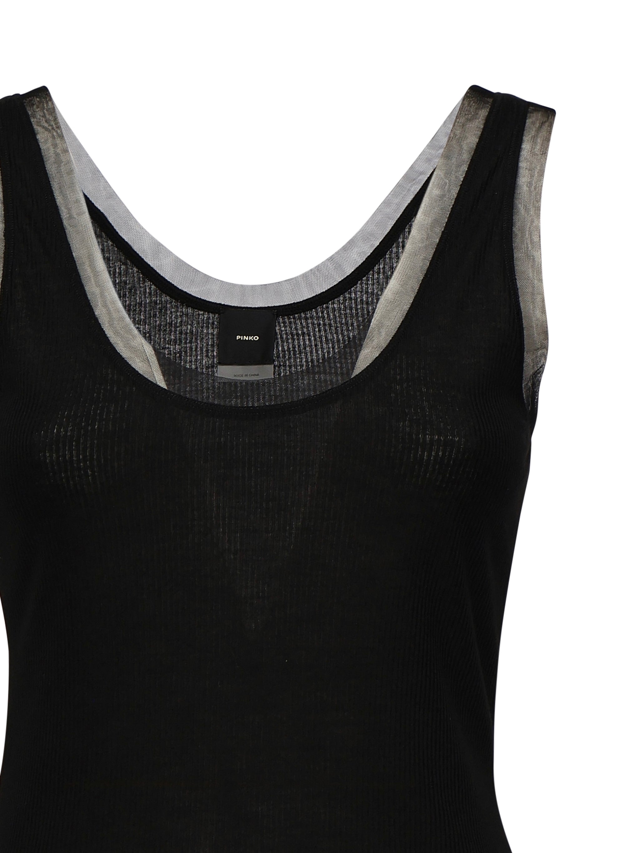 Pinko Top Black Polyamide