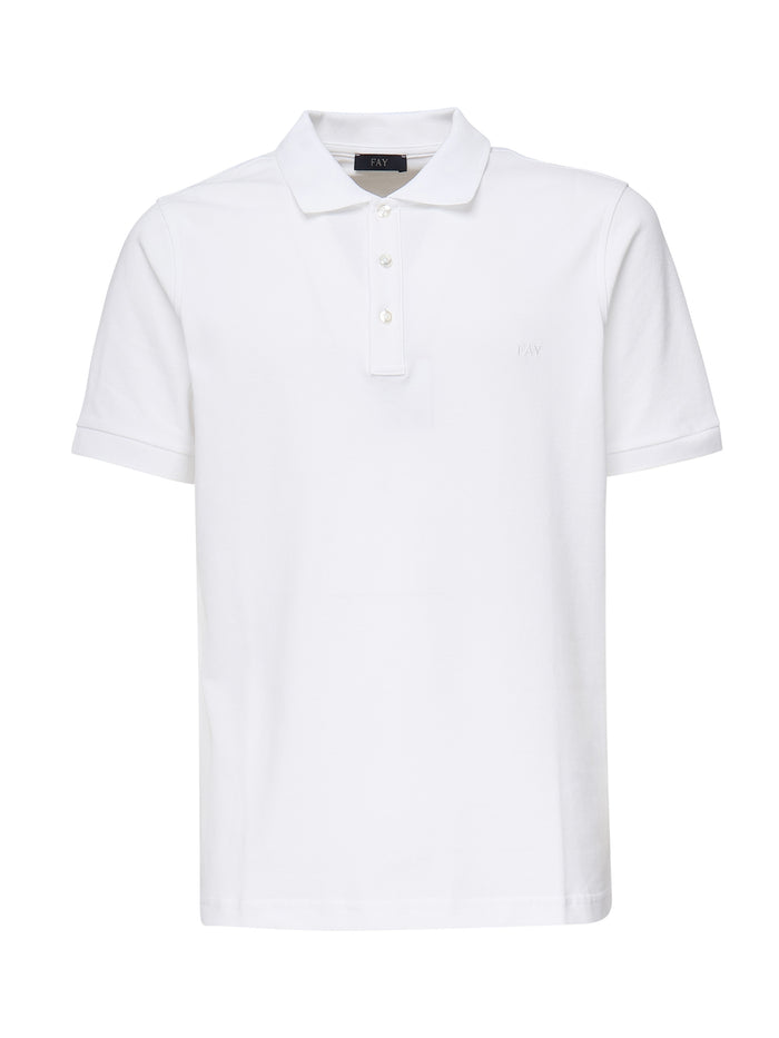 Fay T-shirts and Polos White Co Tton