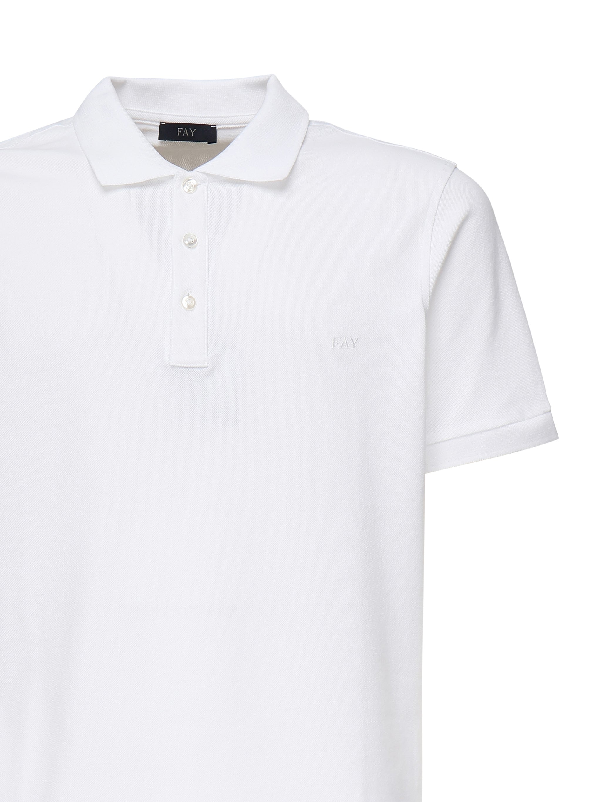 Fay T-shirts and Polos White Co Tton