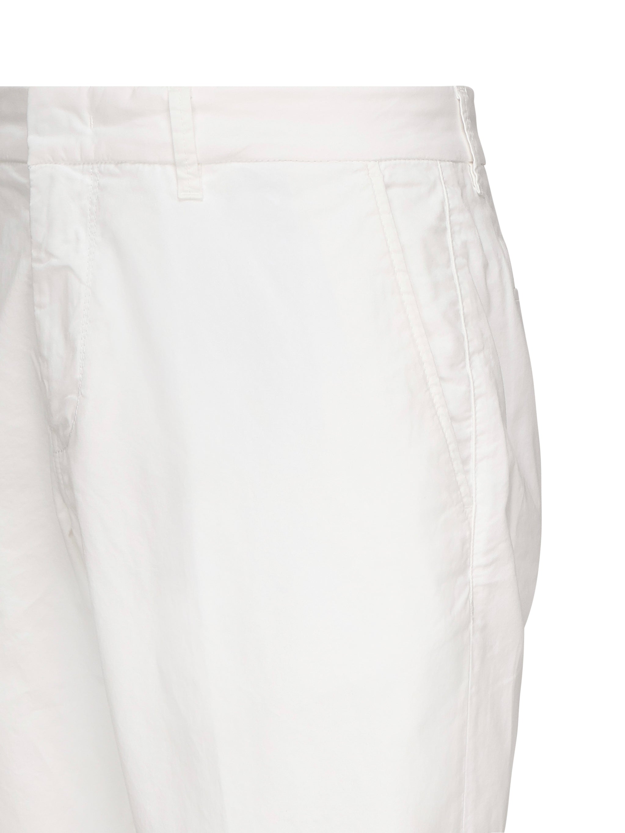 Fay Shorts White Cotton