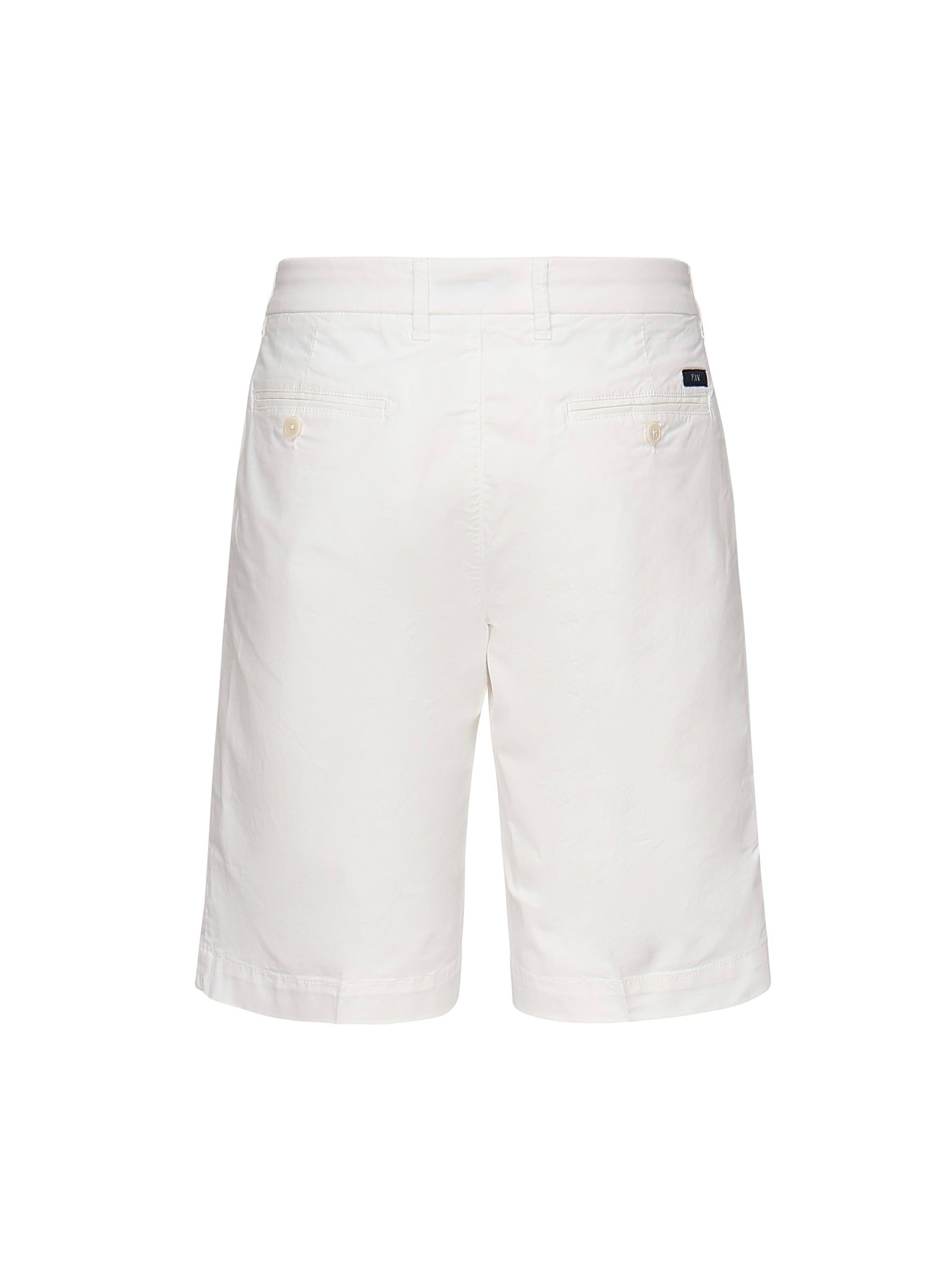 Fay Shorts White Cotton