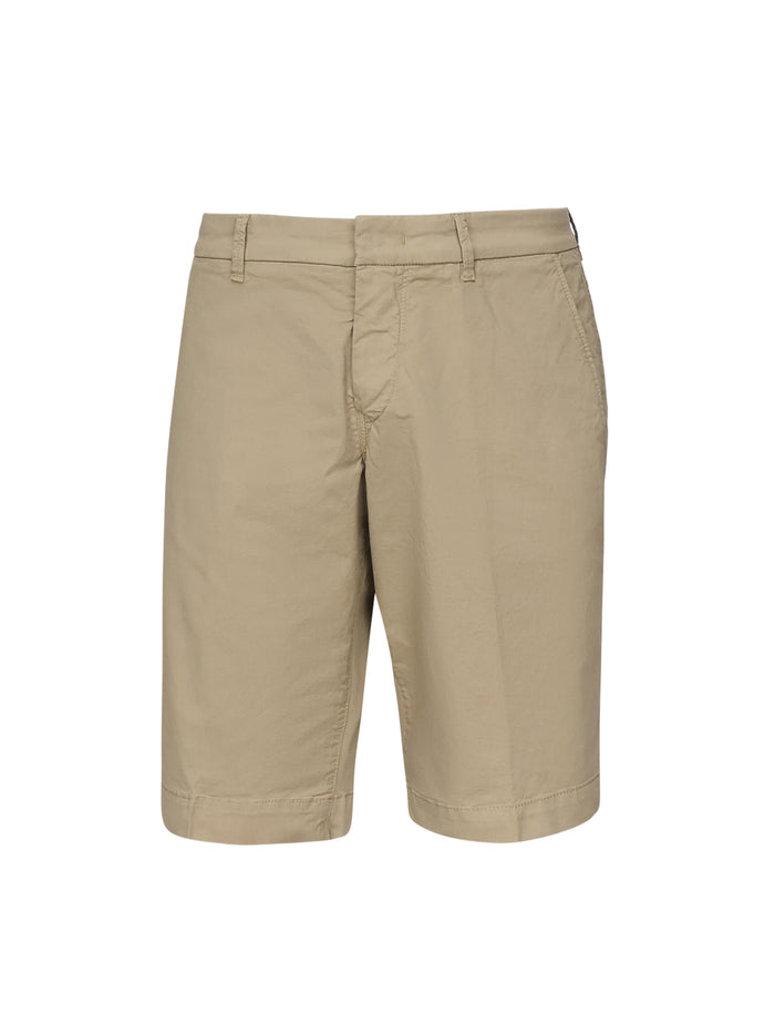 Fay Shorts Beige Cotton