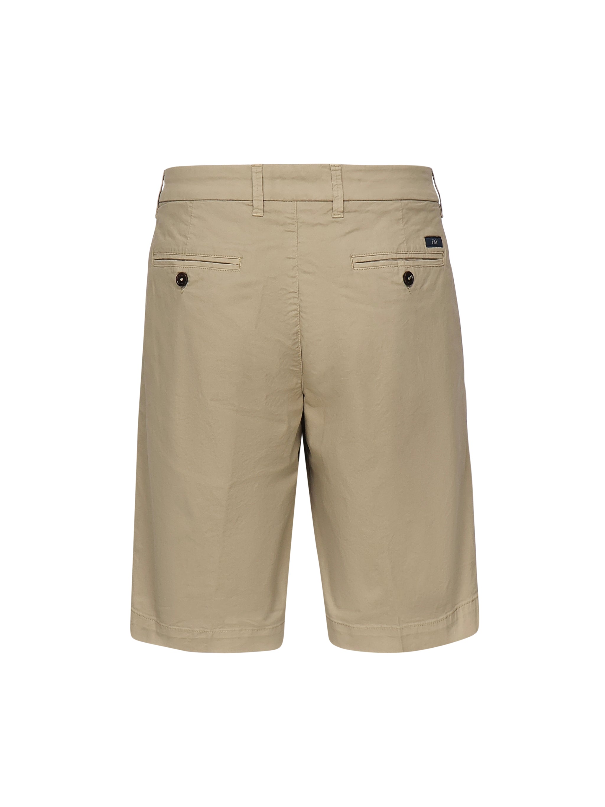 Fay Shorts Beige Cotton
