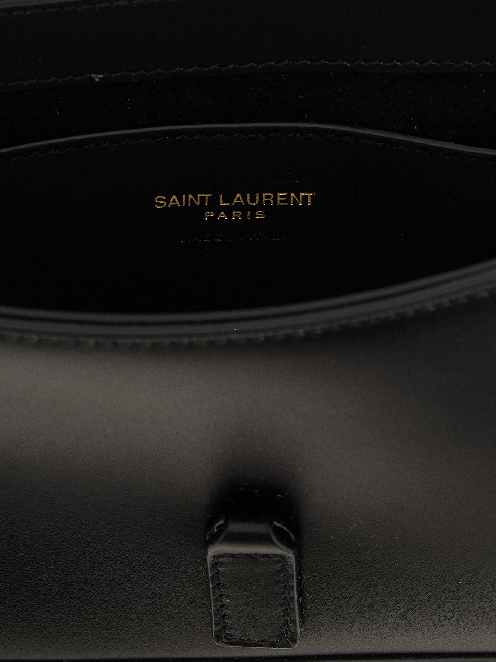 Hobo Le 5 À 7 mini handbag Black Calfskin Leather Hand Bags