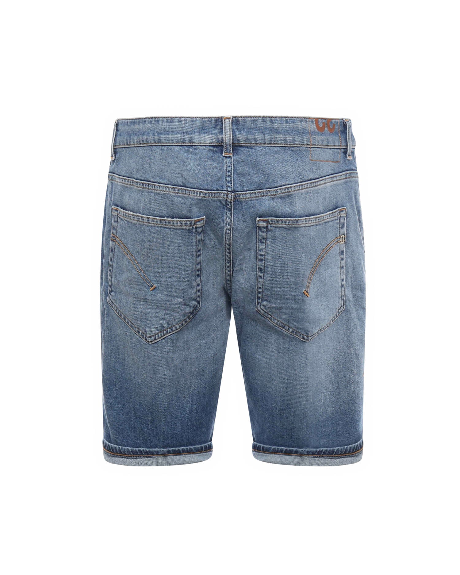 Dondup Shorts Blue Cotton