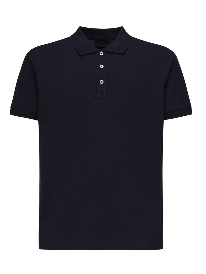 Fay T-shirts and Polos Blue Cotton