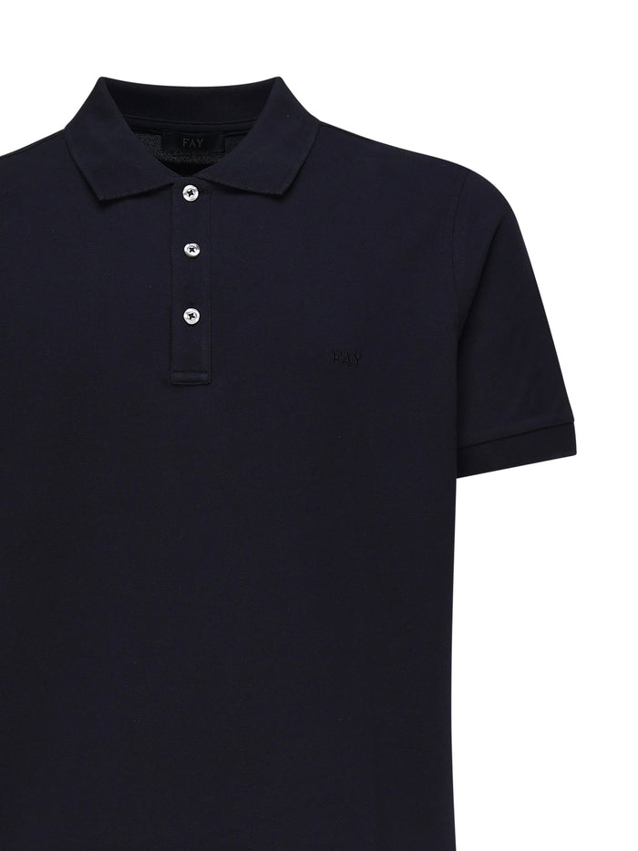 Fay T-shirts and Polos Blue Cotton