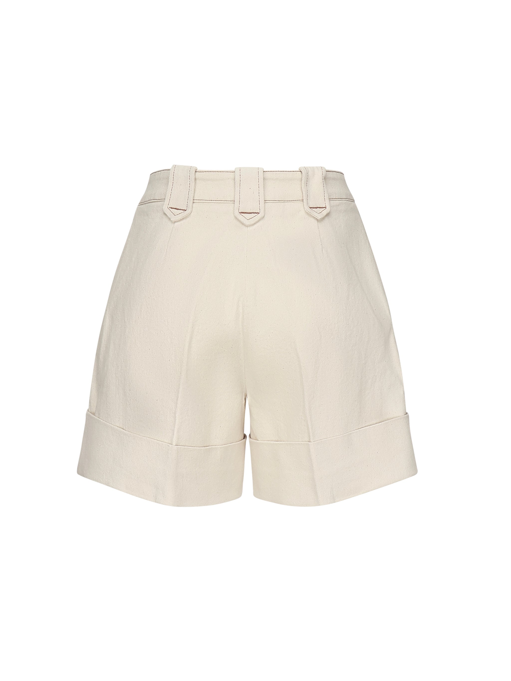 Fay Shorts Sand Cotton