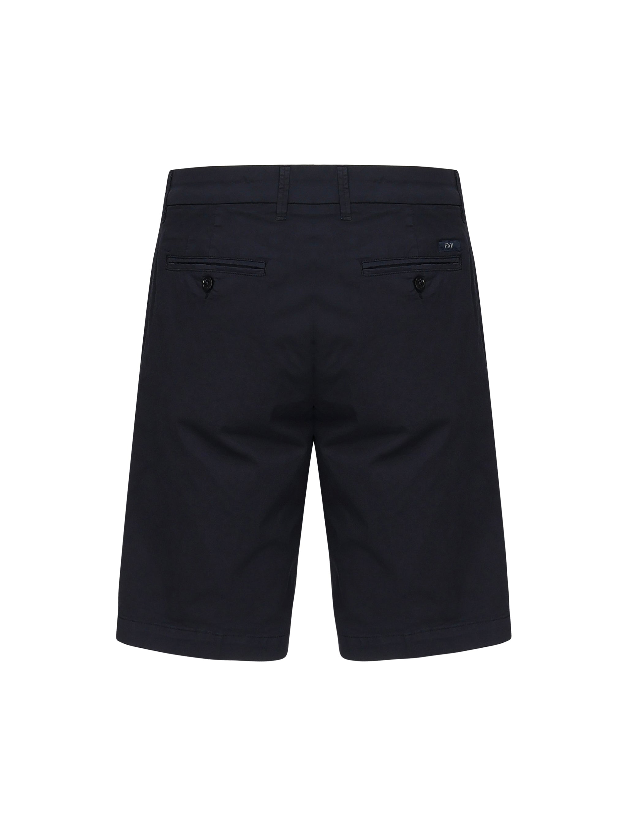 Fay Shorts Blue Cotton
