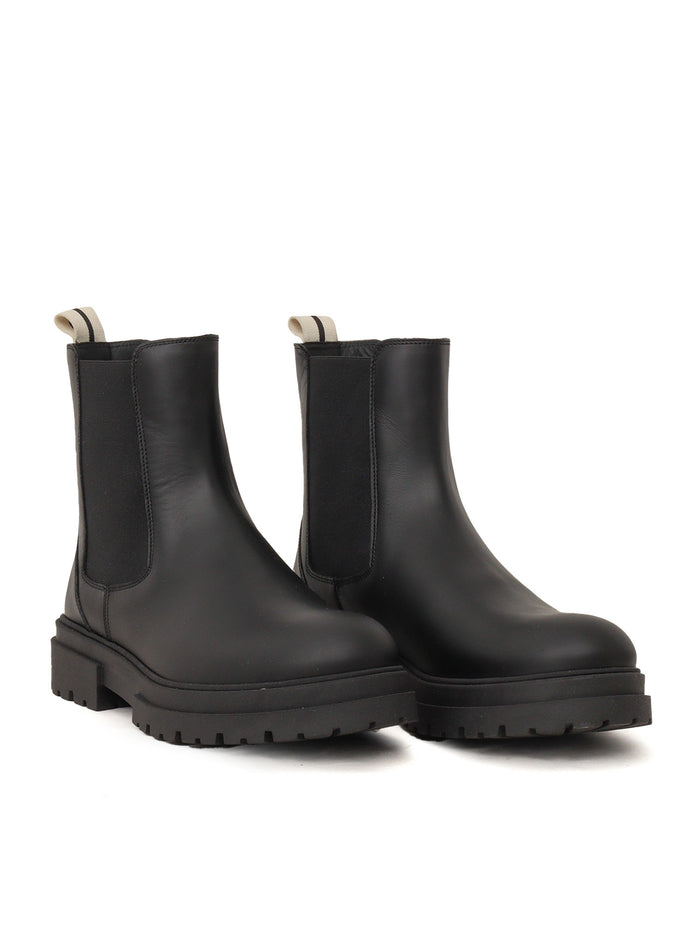 Pa Chelsea Boot Black White