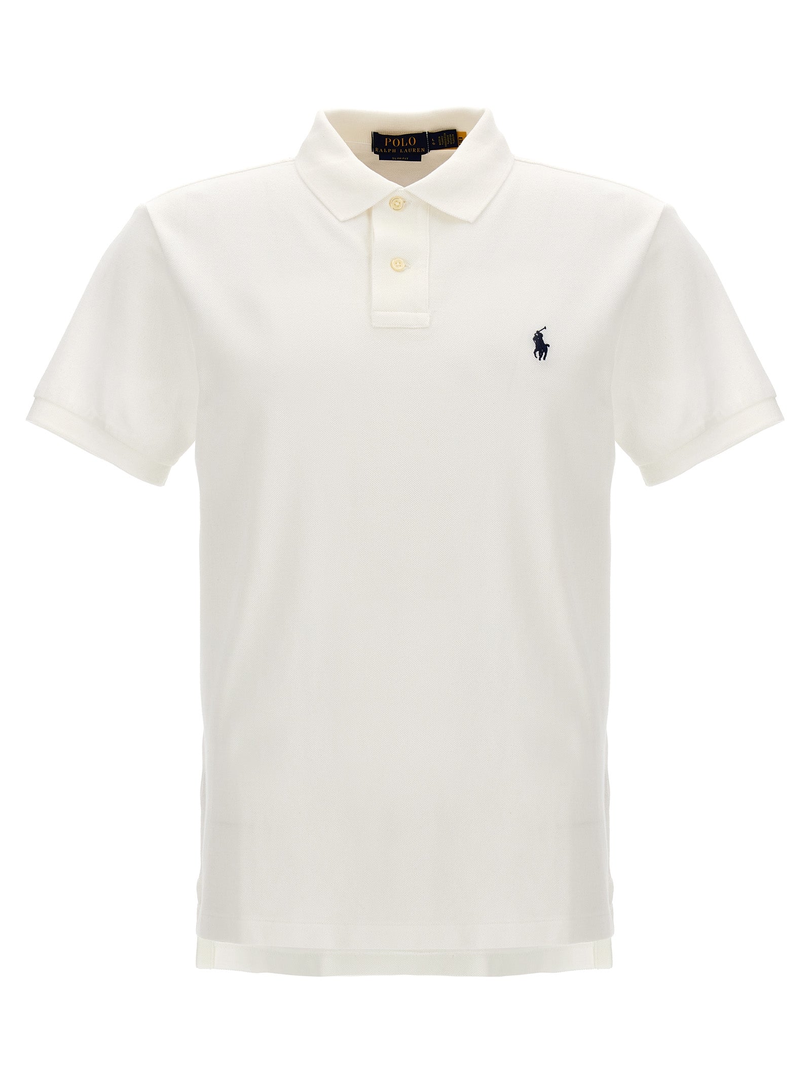 Logo polo White Cotton