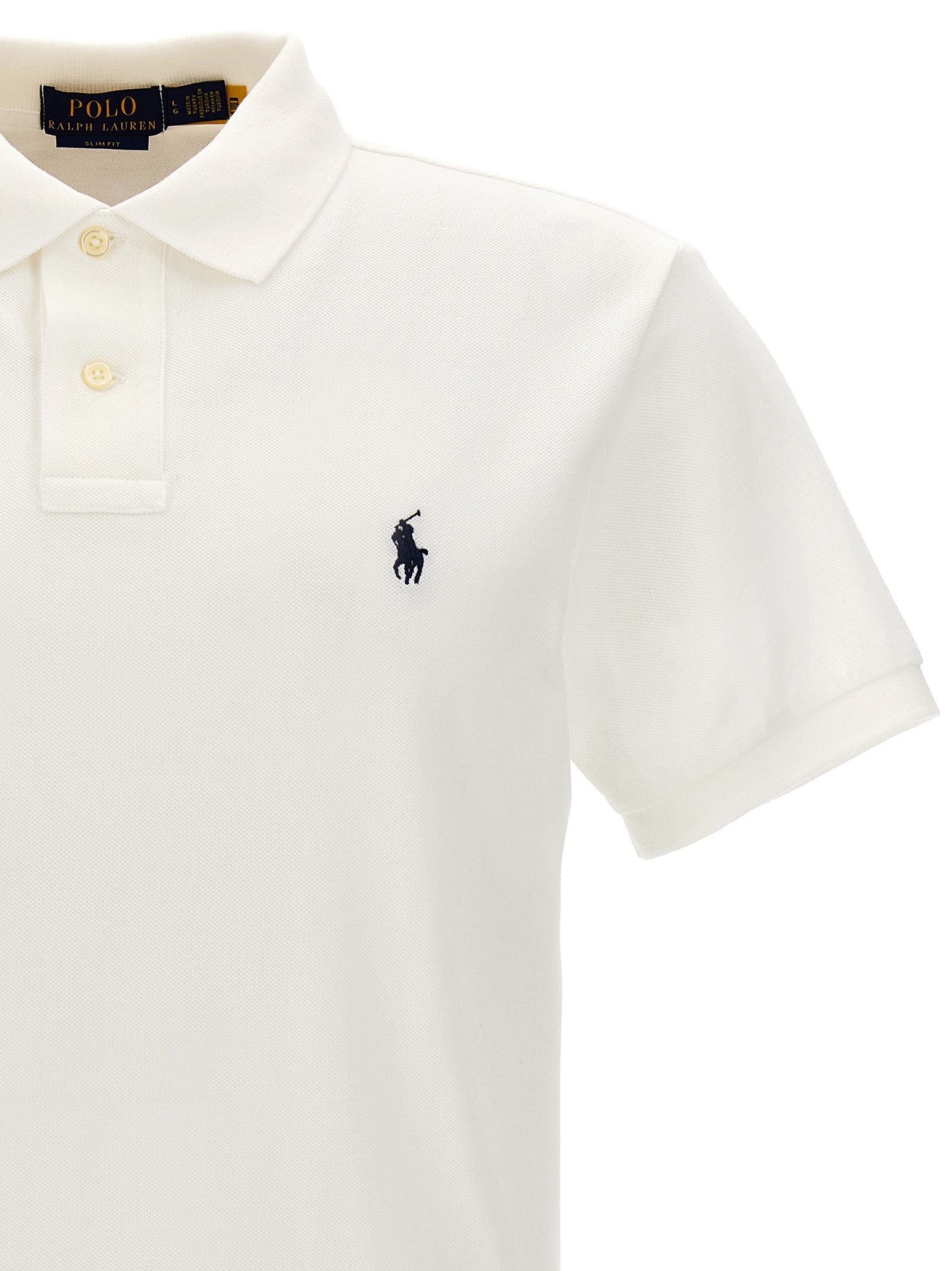 Logo polo White Cotton