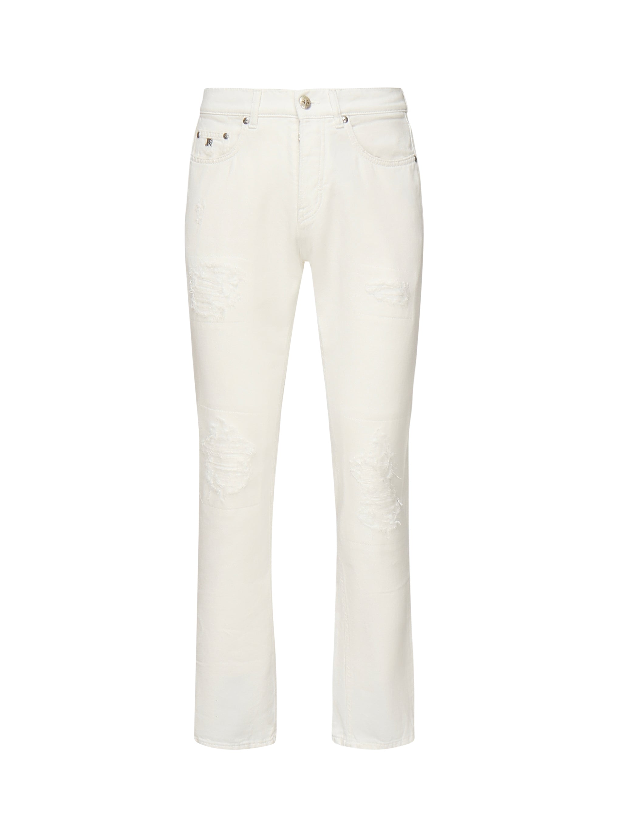 John Richmond Jeans Offwhite Cotton