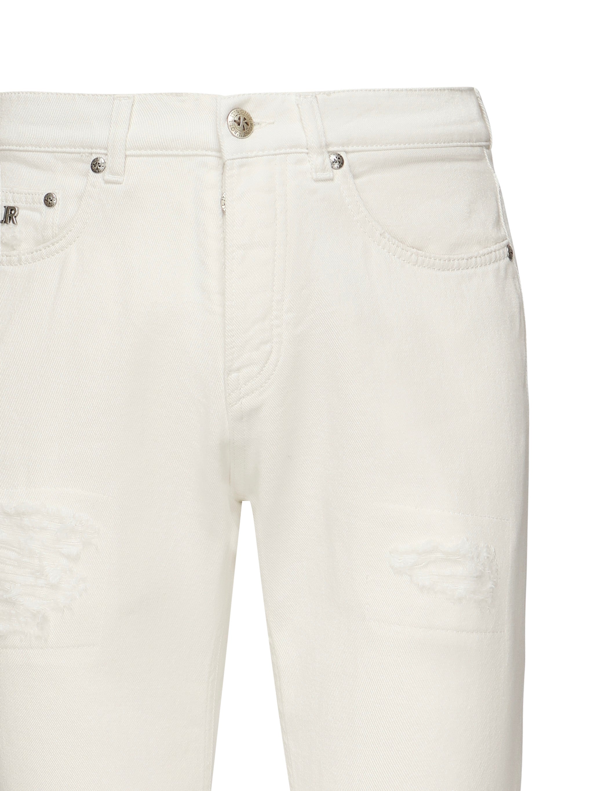 John Richmond Jeans Offwhite Cotton