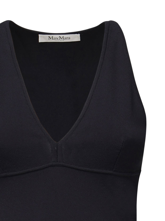 Max Mara Top Black Viscose