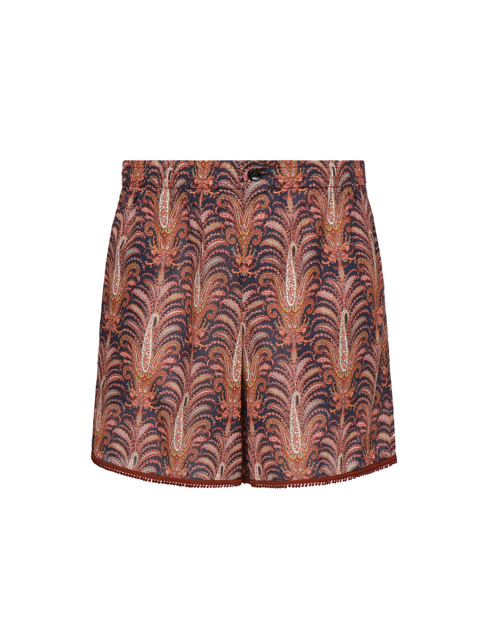 Valentino Garavani Shorts Red Cotton
