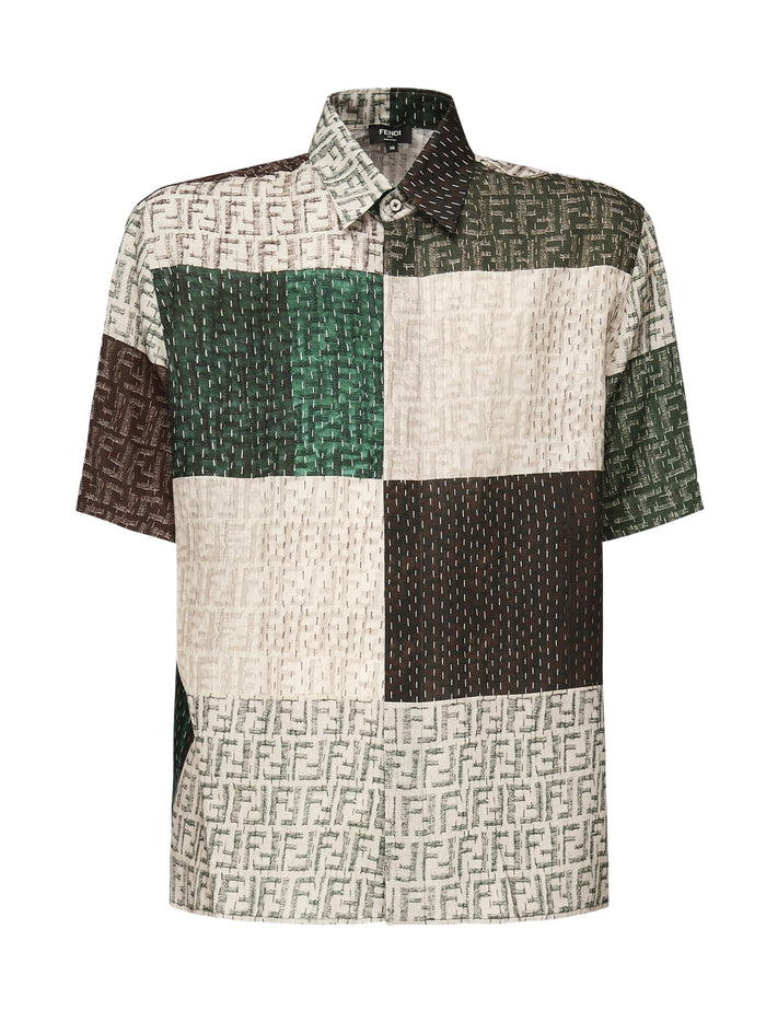 Fendi Shirts Red Linen