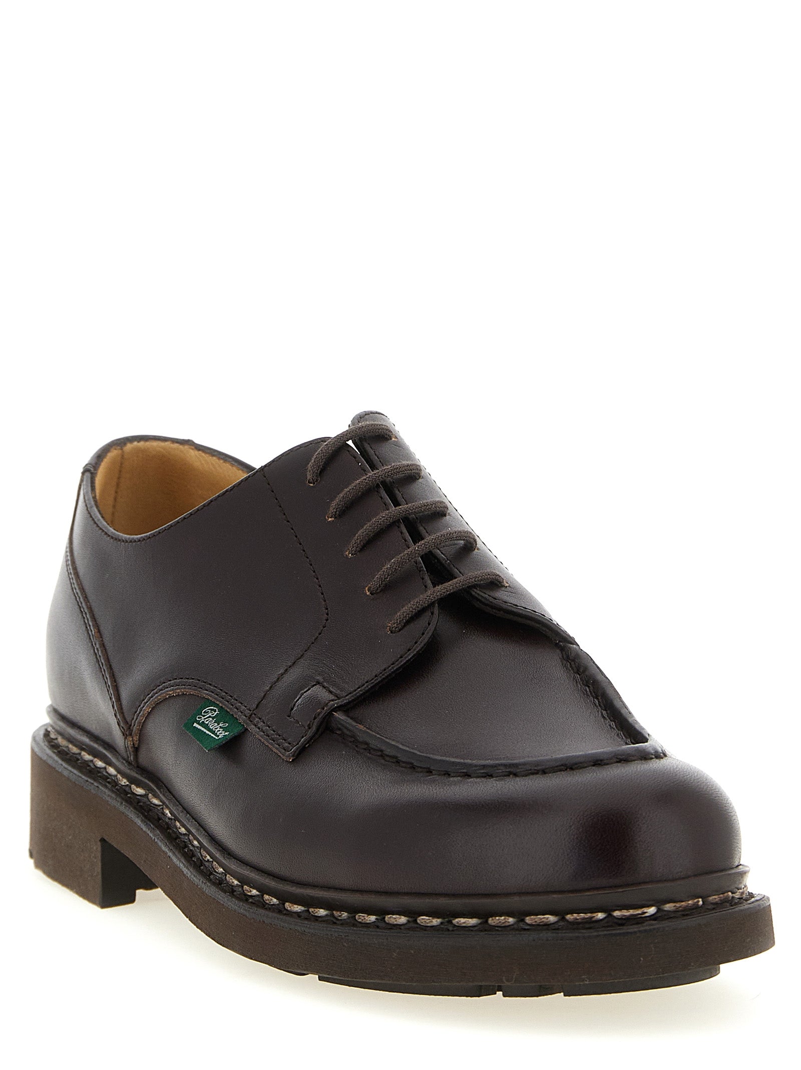 Chambord derby shoes Brown Calfskin Leather (bos Taurus) Lace Up