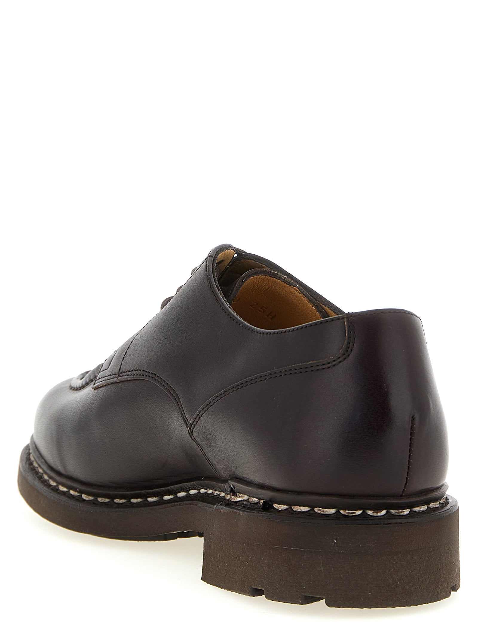 Chambord derby shoes Brown Calfskin Leather (bos Taurus) Lace Up