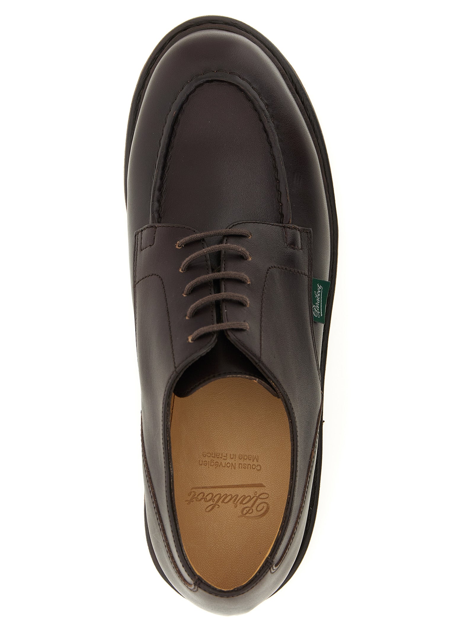 Chambord derby shoes Brown Calfskin Leather (bos Taurus) Lace Up