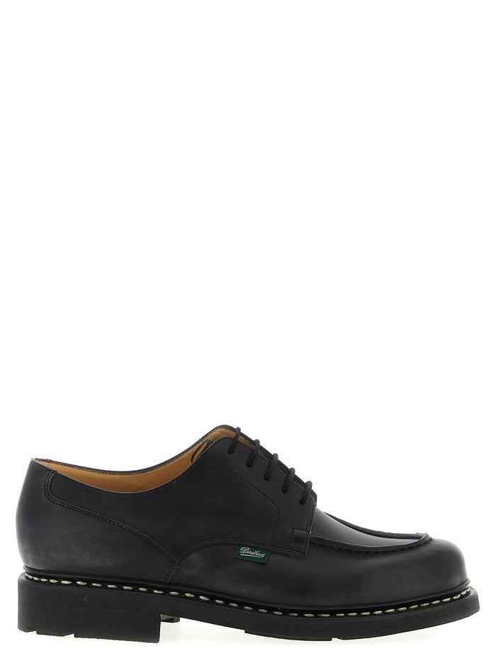 Chambord derby shoes Black Calfskin Leather (bos Taurus) Lace Up