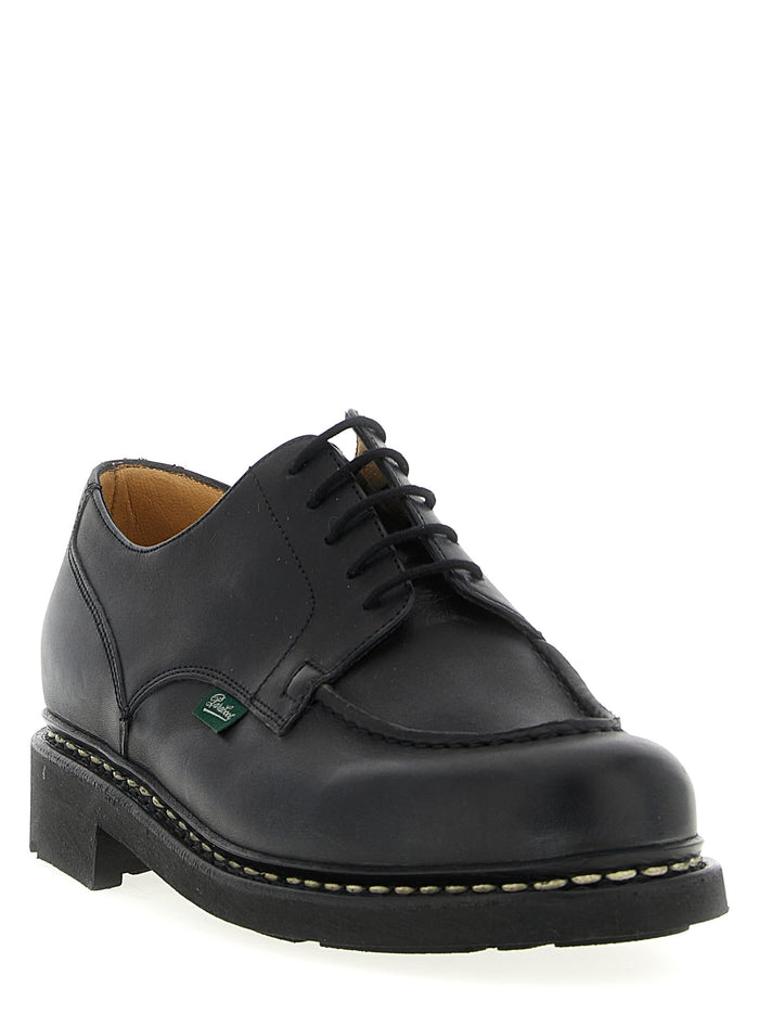 Chambord derby shoes Black Calfskin Leather (bos Taurus) Lace Up