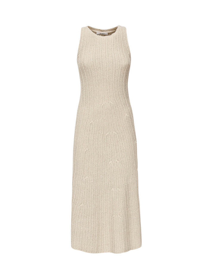 Max Mara Dresses Beige Linen
