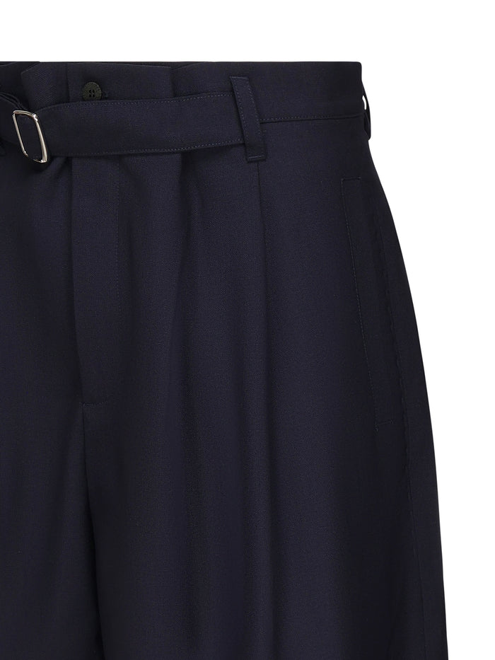 Jacquemus Shorts Blue Wool