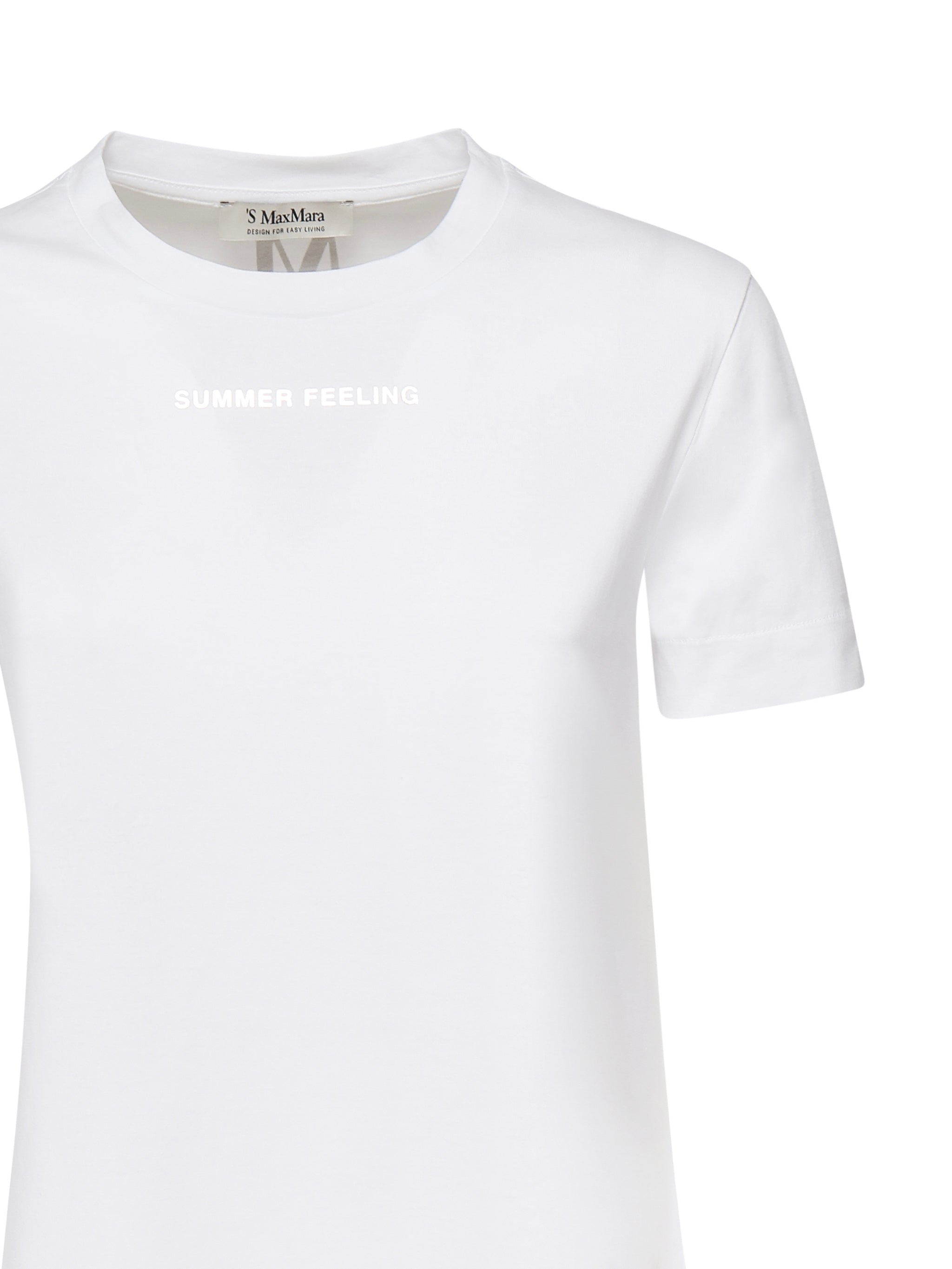 S MAX MARA T-shirts and Polos White Cotton
