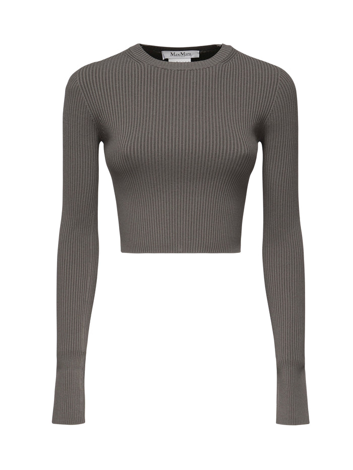 Max Mara Sweaters Grey Viscose