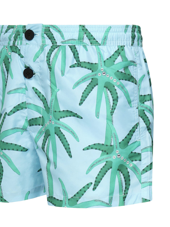 Jacquemus Sea Clothing Sky Blue, Green Polyester