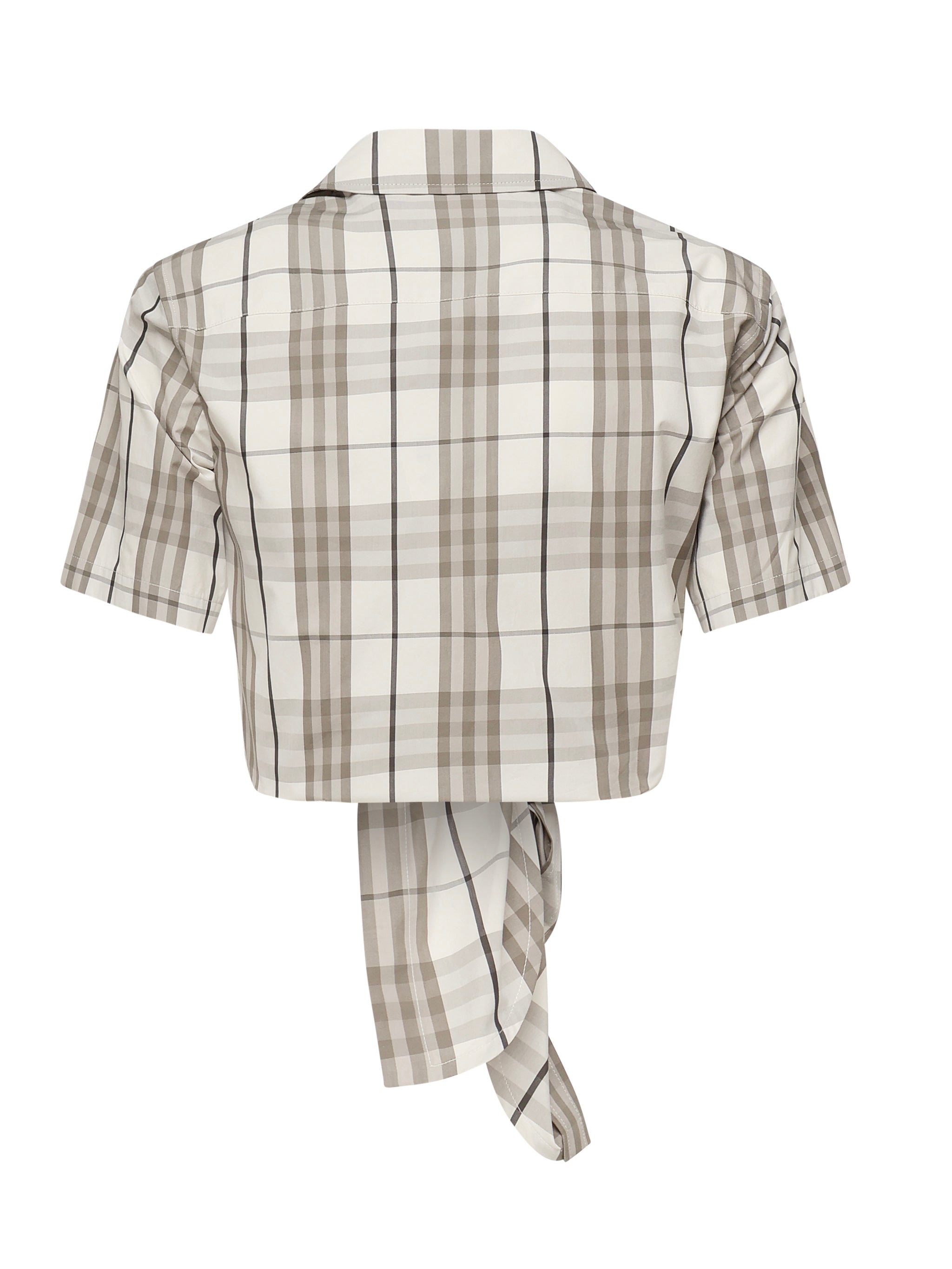 Burberry Shirts Beige Cotton